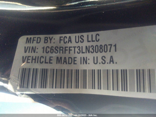 1C6SRFFT3LN308071 RAM 1500 Big Horn