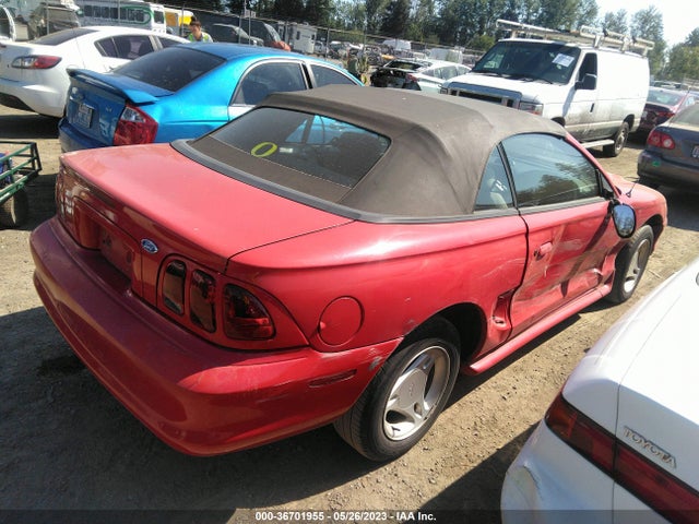 1996 FORD MUSTANG VIN: 1FALP4442TF213097