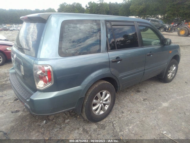 2006 HONDA PILOT LX VIN: 5FNYF28186B032974