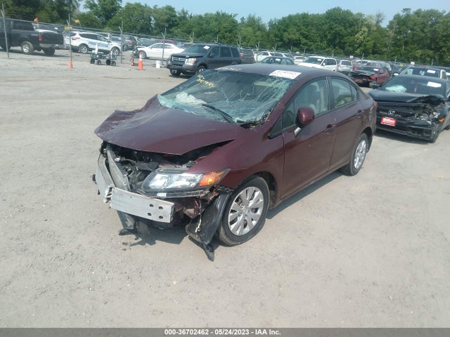 2012 HONDA CIVIC SDN LX VIN: 19XFB2F51CE104897