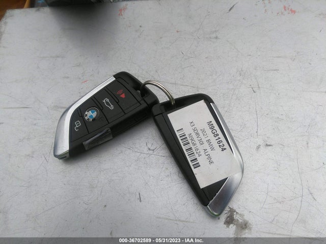 5UXTY3C02M9G81624 BMW X3 Sdrive30i