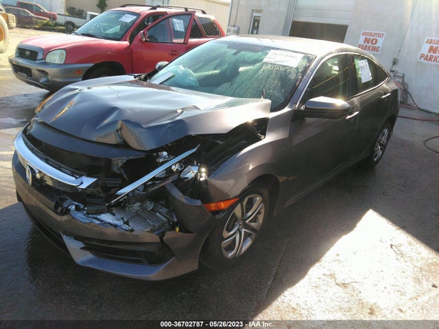 Honda Civic Sedan Lx 2018 2HGFC2F55JH602651 Image 2