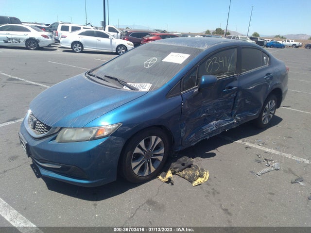 Honda Civic Sedan Lx 2014 19XFB2E57EE081808 Image 2