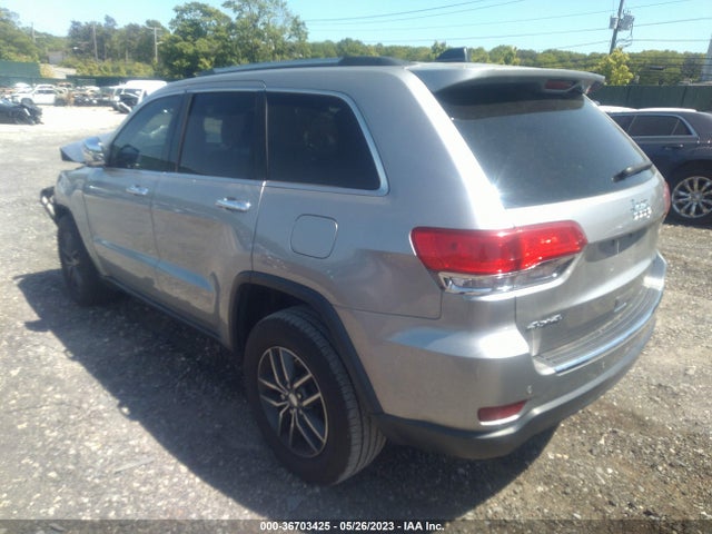 2017 JEEP GRAND CHEROKEE LIMITED VIN: 1C4RJFBG8HC601989