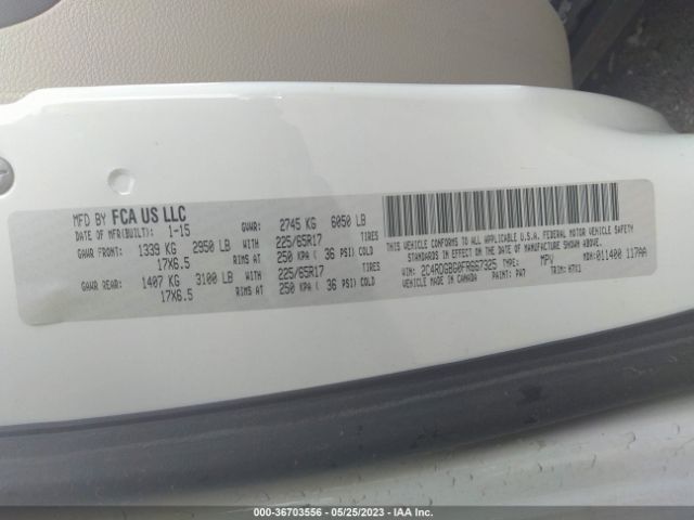 2C4RDGBG0FR667325 Dodge Grand Caravan American Value Pkg