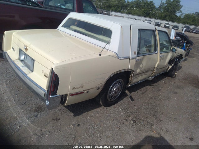 1989 CADILLAC DEVILLE VIN: 1G6CD5155K4272874