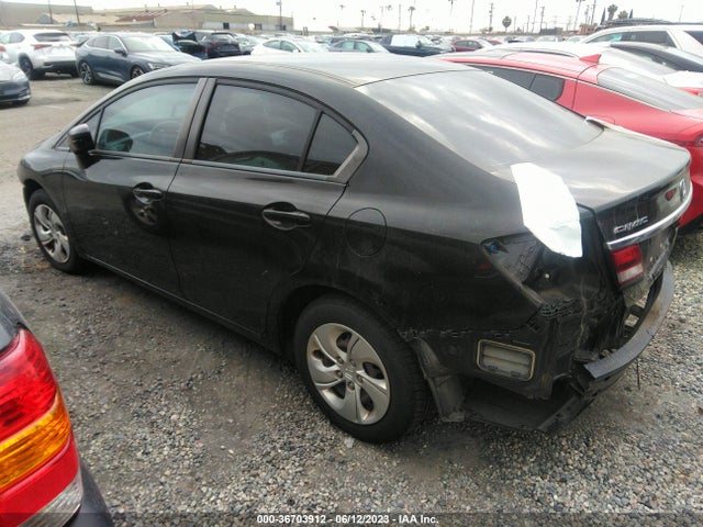 Honda Civic Sedan Lx 2014 19XFB2F55EE216492 Image 3