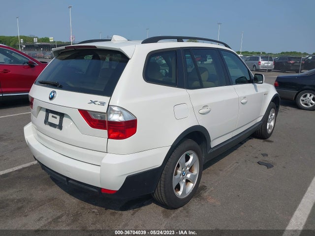 2007 BMW X3 3.0SI VIN: WBXPC93407WJ00148