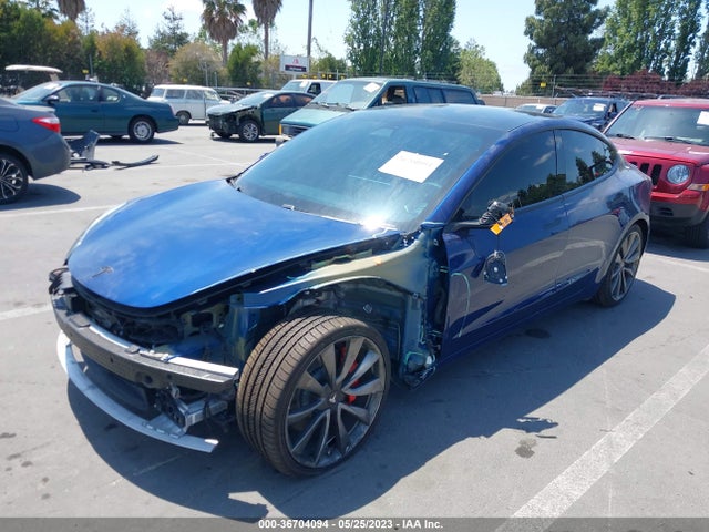 Tesla Model 3 Long Range/performance 2019 5YJ3E1EBXKF522430 Image 2
