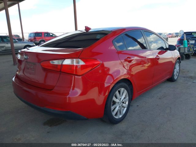 KNAFX4A67E5159556 KIA FORTE LX