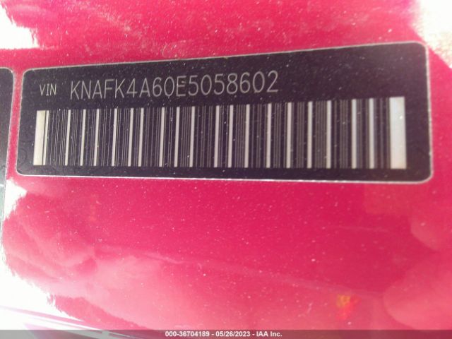 KNAFK4A60E5058602 KIA FORTE LX