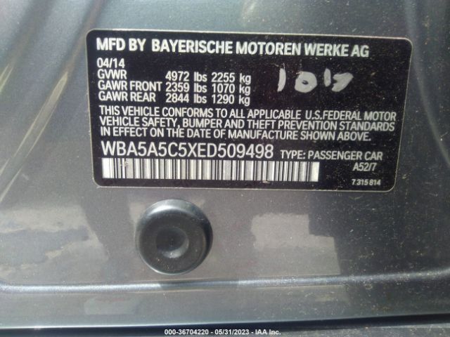 WBA5A5C5XED509498 BMW 5 Series 528i