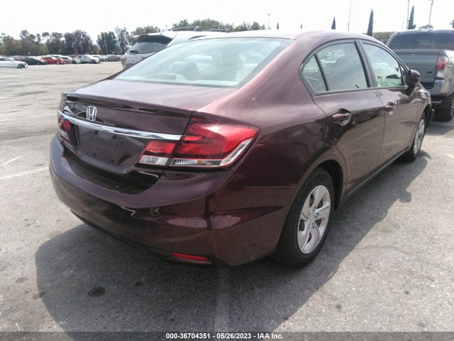 Honda Civic Sedan Lx 2014 19XFB2F58EE215627 Image 5