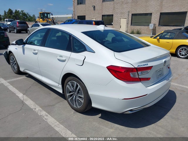 2021 HONDA ACCORD HYBRID VIN: 1HGCV3F18MA011586