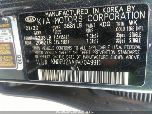KNDEU2AA6M7049911 KIA SELTOS S