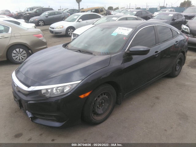 Honda Civic Sedan Lx 2018 2HGFC2F50JH573446 Image 2