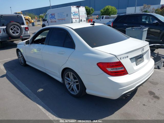 WDDGF4HBXER315178 Mercedes-Benz C-class C 250