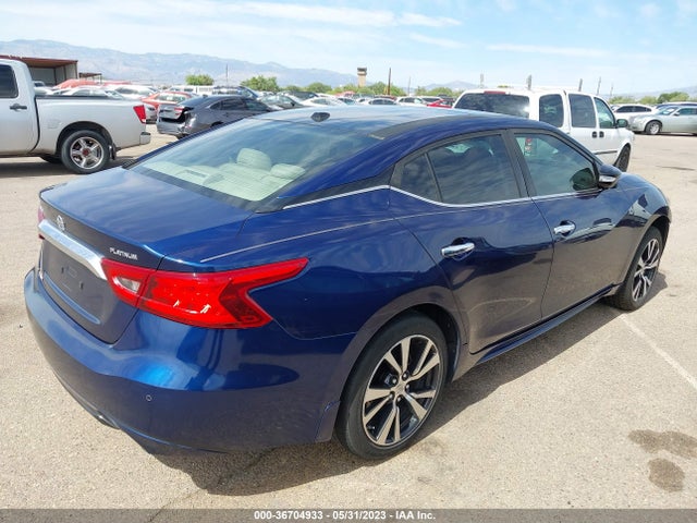 2016 NISSAN MAXIMA 3.5 PLATINUM VIN: 1N4AA6APXGC377336