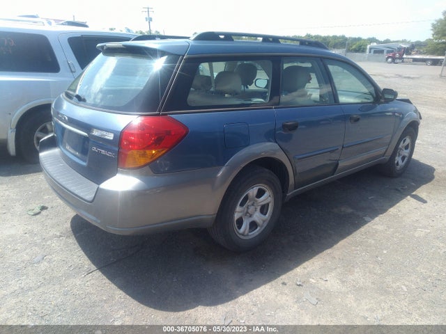 2007 SUBARU LEGACY WAGON OUTBACK BASIC VIN: 4S4BP61C177332655