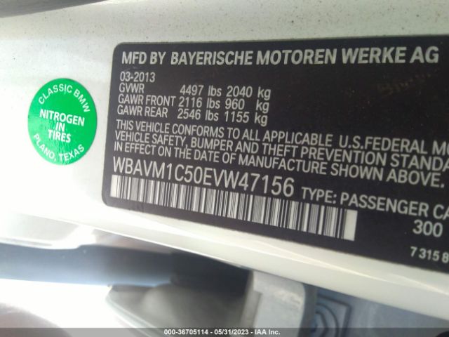 WBAVM1C50EVW47156 BMW X1 Sdrive28i