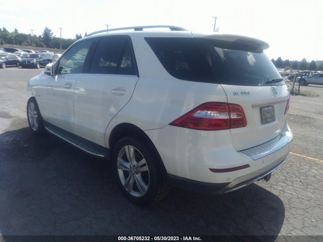 2012 MERCEDES-BENZ M-CLASS ML 350 BLUETEC VIN: 4JGDA2EB2CA010270