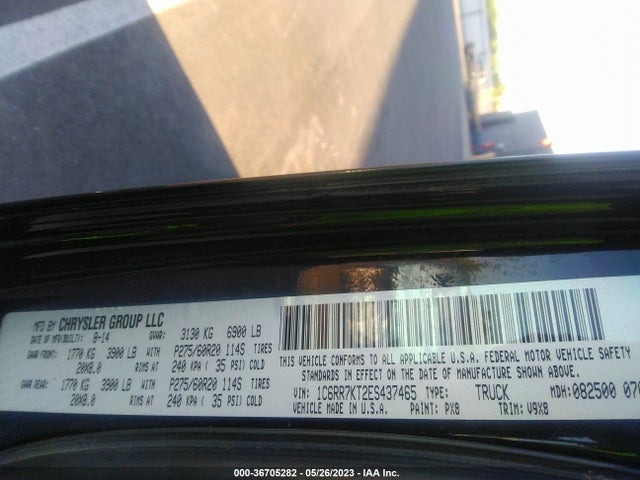 1C6RR7KT2ES437465 RAM 1500 Express
