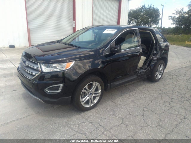 2018 FORD EDGE TITANIUM VIN: 2FMPK3K9XJBB06201