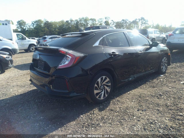 Honda Civic Hatchback Lx 2018 SHHFK7H35JU427011 Image 4