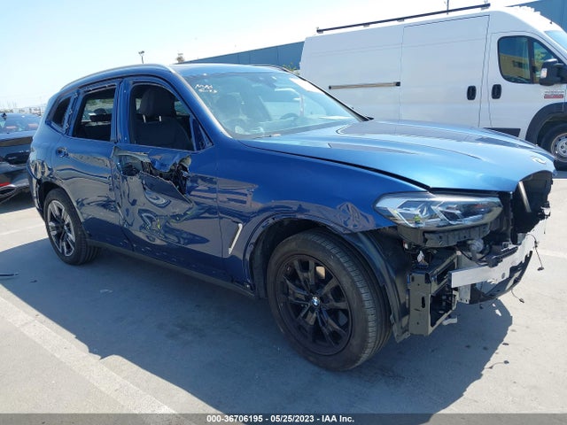 BMW X3 Xdrive30i 2022 IAAI 5UX53DP09N9J50457