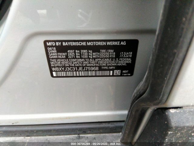 WBXYJ3C31JEJ75968 BMW X2 Sdrive28i