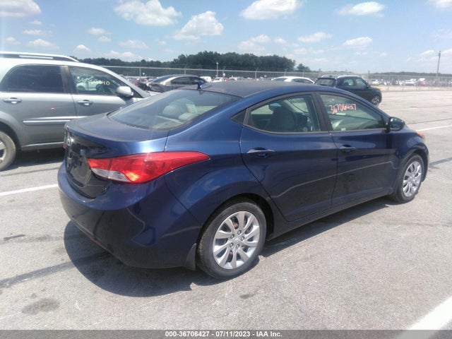 2013 HYUNDAI ELANTRA GLS VIN: KMHDH4AEXDU536007