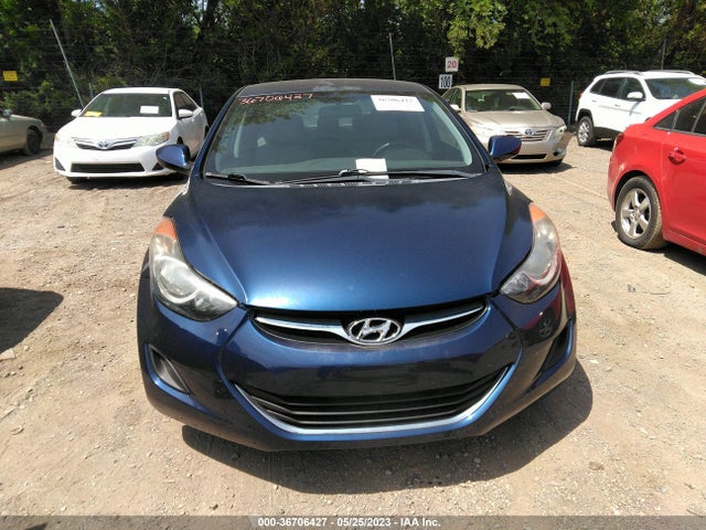 2013 HYUNDAI ELANTRA GLS VIN: KMHDH4AEXDU536007