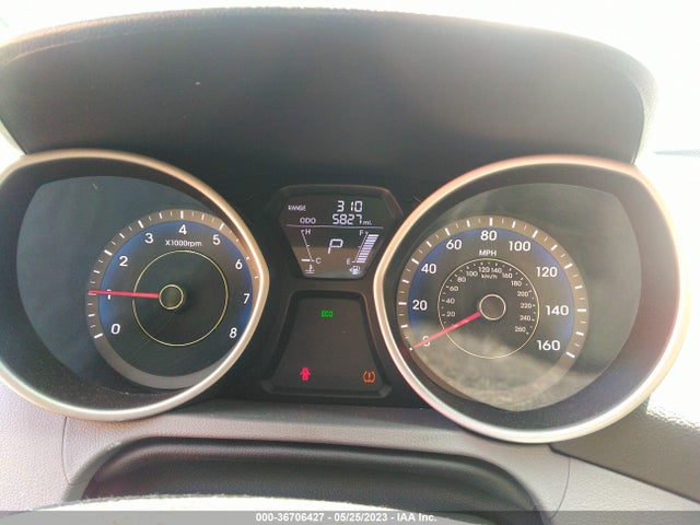2013 HYUNDAI ELANTRA GLS VIN: KMHDH4AEXDU536007