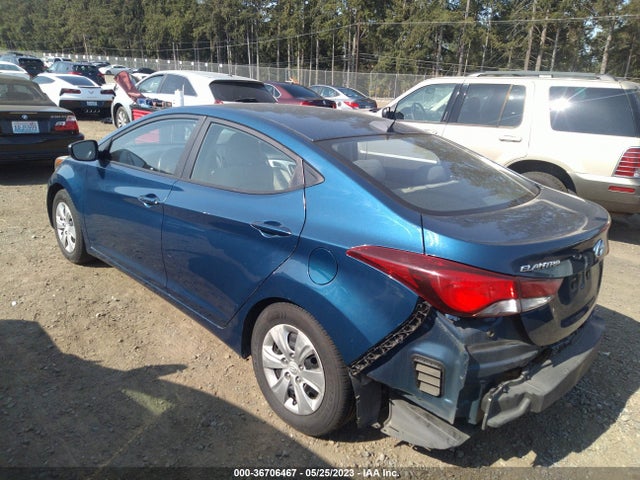 Hyundai ELANTRA SE 2016 KMHDH4AE1GU650384 Image 3