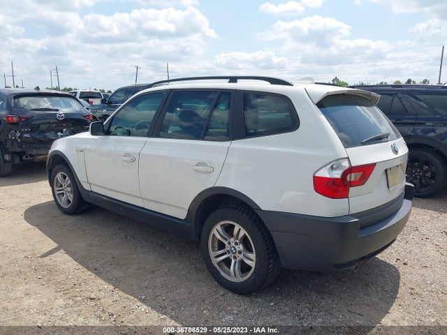 2005 BMW X3 3.0I VIN: WBXPA93445WD12220