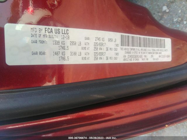 2C4RDGEG6KR614201 Dodge Grand Caravan Gt