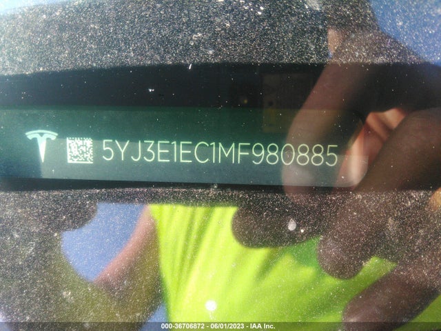 Tesla Model 3 Performance 2021 5YJ3E1EC1MF980885 Image 10