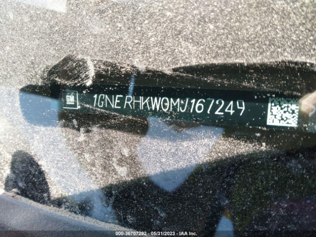 1GNERHKW0MJ167249 Chevrolet Traverse Fwd Lt Leather