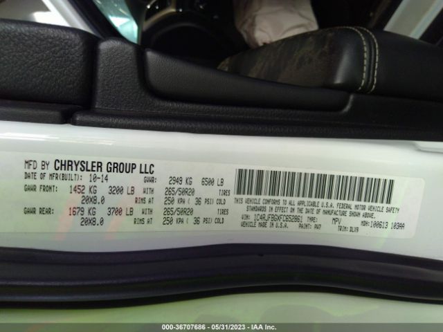 1C4RJFBGXFC652861 Jeep Grand Cherokee Limited