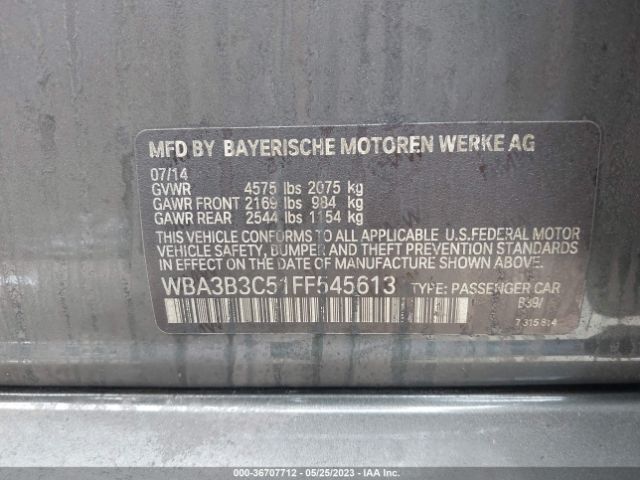 WBA3B3C51FF545613 BMW 3 Series 328i Xdrive