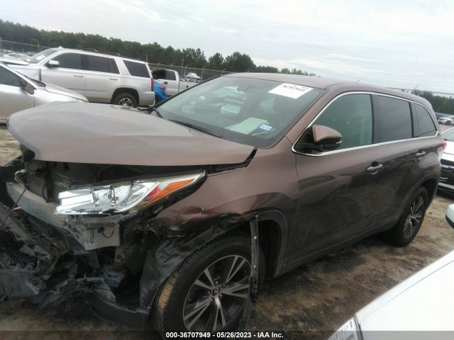 Toyota Highlander Le 2019 5TDZARFH1KS058348 Image 2