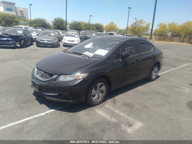 Honda Civic Sedan Lx 2014 19XFB2F50EE245057 Image 2