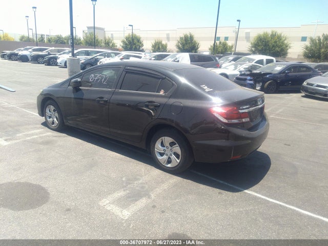 Honda Civic Sedan Lx 2014 19XFB2F50EE245057 Image 4