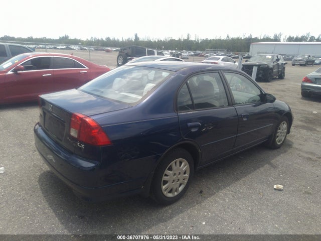 2005 HONDA CIVIC SDN LX VIN: 2HGES16525H570398