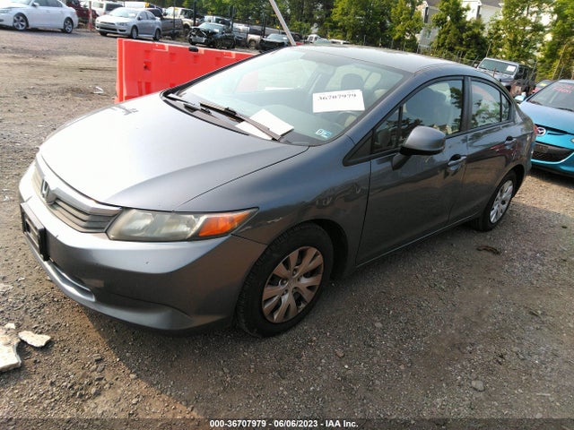 2012 HONDA CIVIC SDN LX VIN: 19XFB2F53CE387013