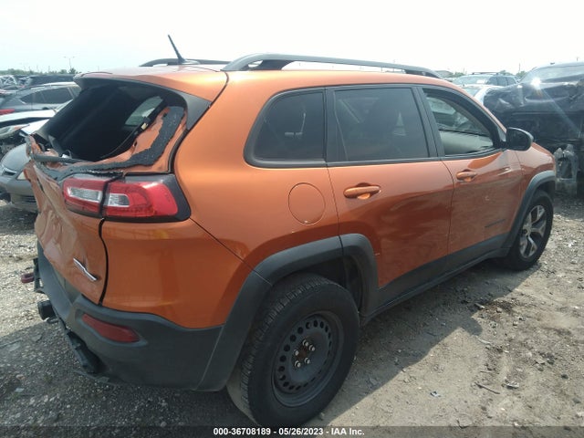 2015 JEEP CHEROKEE TRAILHAWK VIN: 1C4PJMBS3FW524735