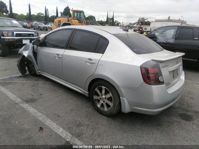 2012 NISSAN SENTRA 2.0 SR VIN: 3N1AB6AP1CL692812
