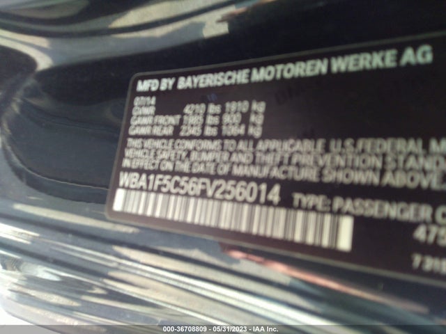 WBA1F5C56FV256014 BMW 2 Series 228i