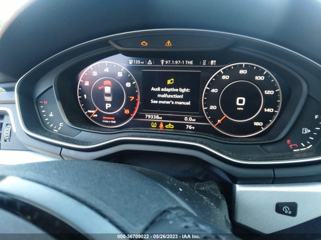 2018 AUDI A4 PREMIUM PLUS VIN: WAUENAF46JA078699