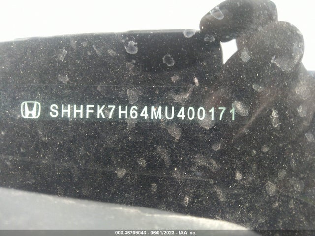 Honda Civic Hatchback Ex 2021 SHHFK7H64MU400171 Image 9